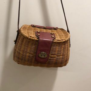 Etienne Aigner Crossbody Basket Bag